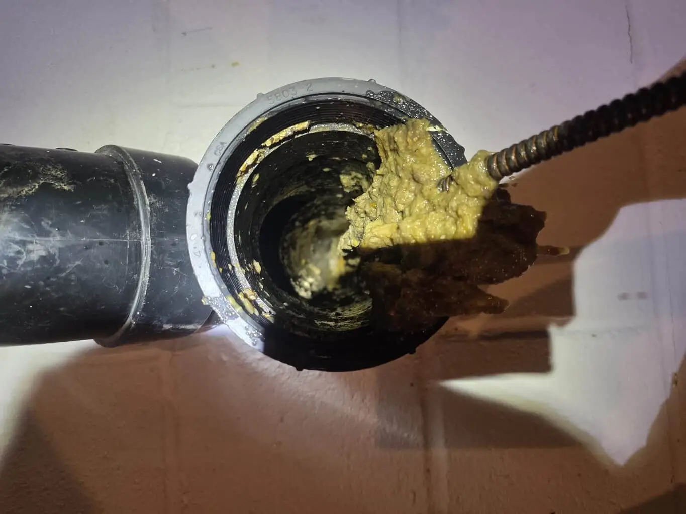 S&K Drain Cleaning — 06 drain auger machine basement